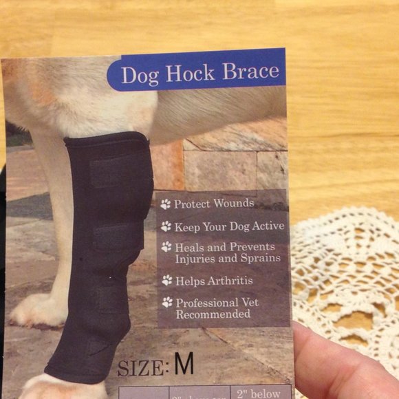 Dog Hock Brace, tried on but never worn, size medium - Picture 3 of 5